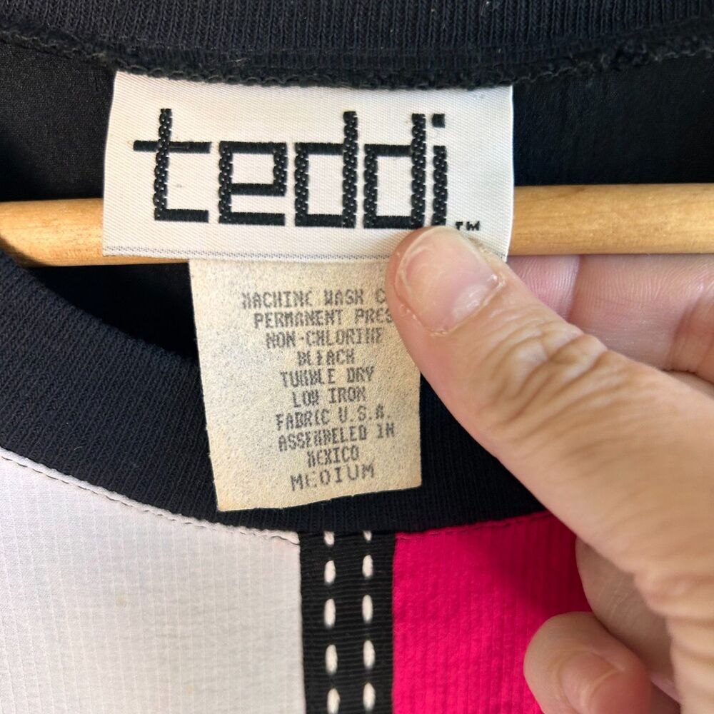 Vintage Teddi Lightweight Colorblock Shirt - Picture 5 of 9